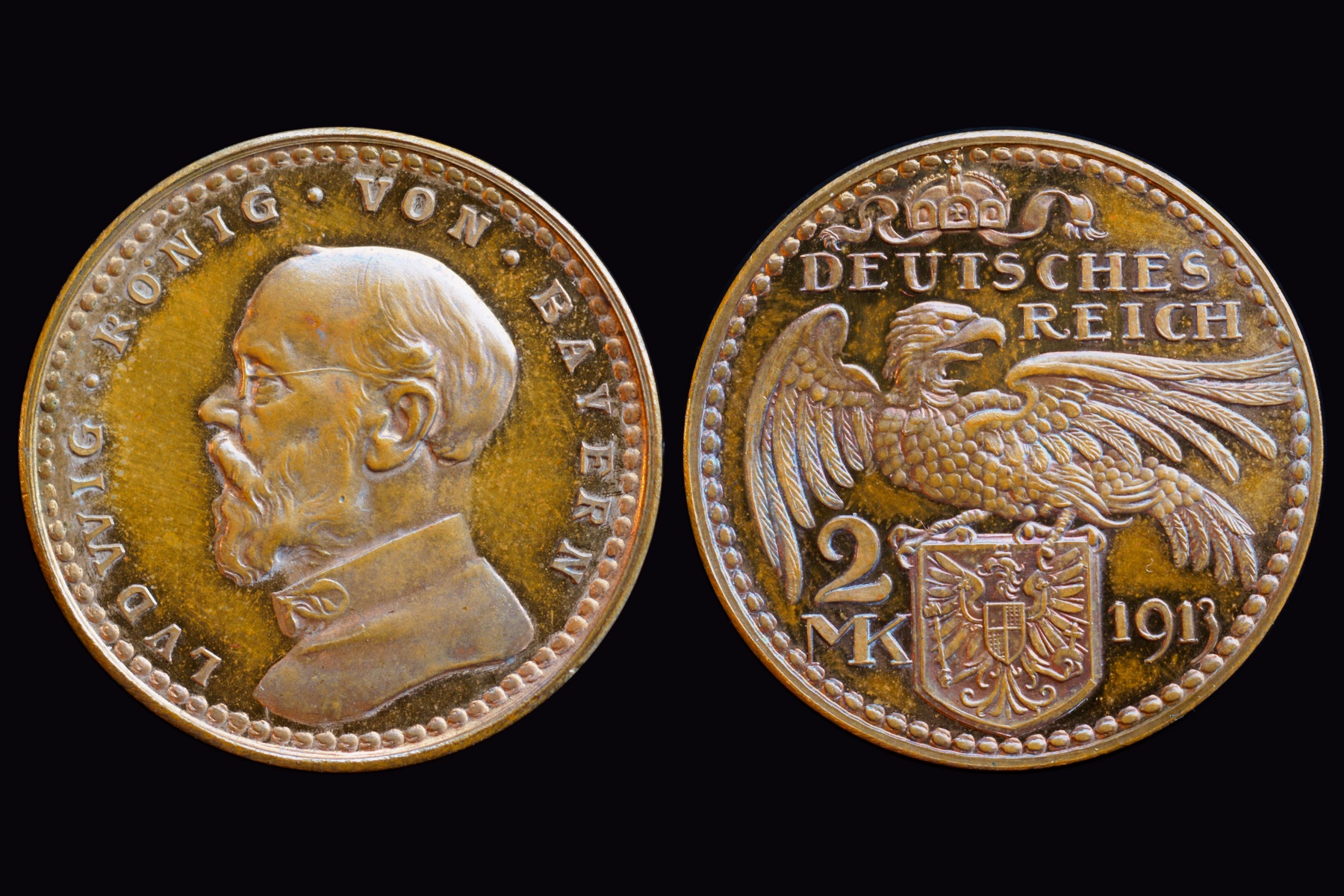 Bayern 1913 2 Mark probe.jpg