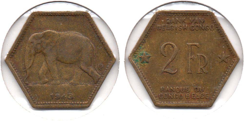 Belgian Congo - 2 Francs - 1943.jpg