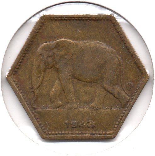 Belgian Congo - 2 Francs - 1943 - Obv.jpg