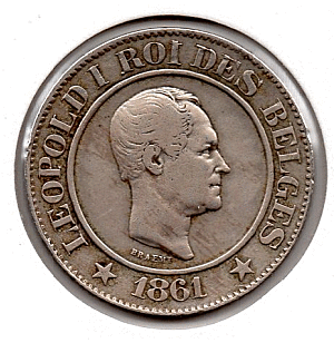 Belgium - 20 Centimes - 1861.gif