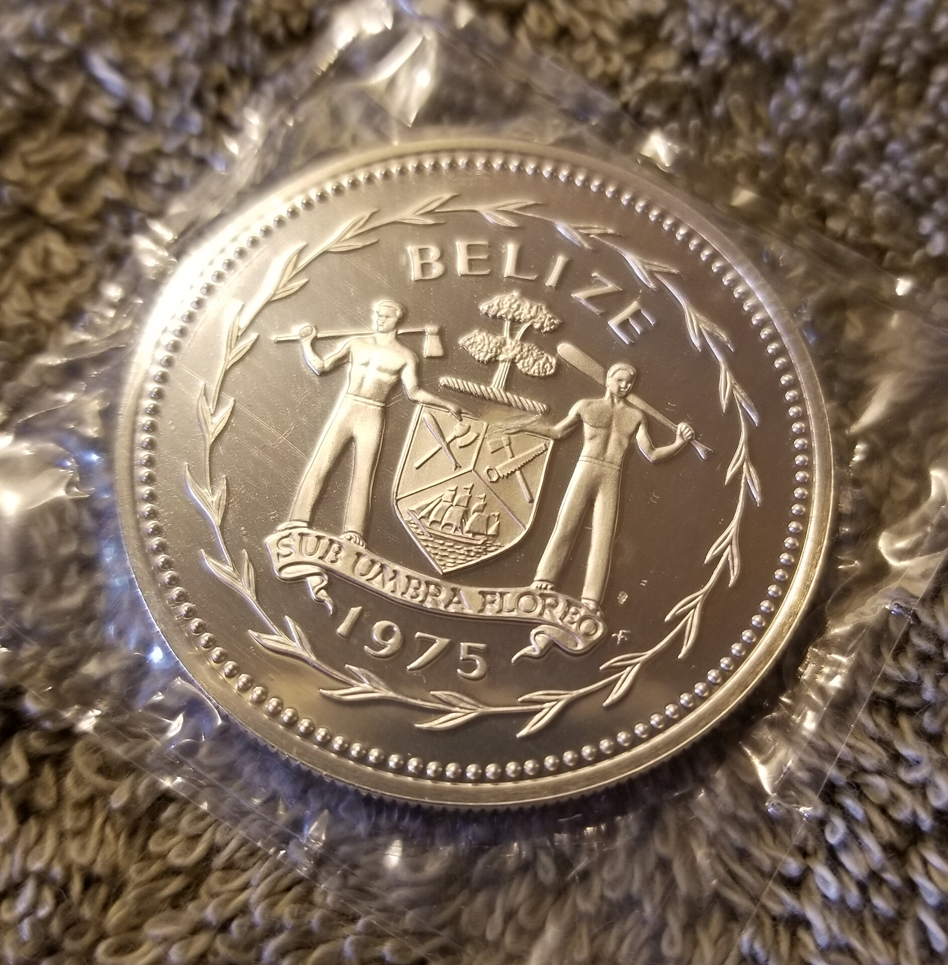 Belize 1975 5 Dollars Proof in Mint Bag REVERSE.jpg