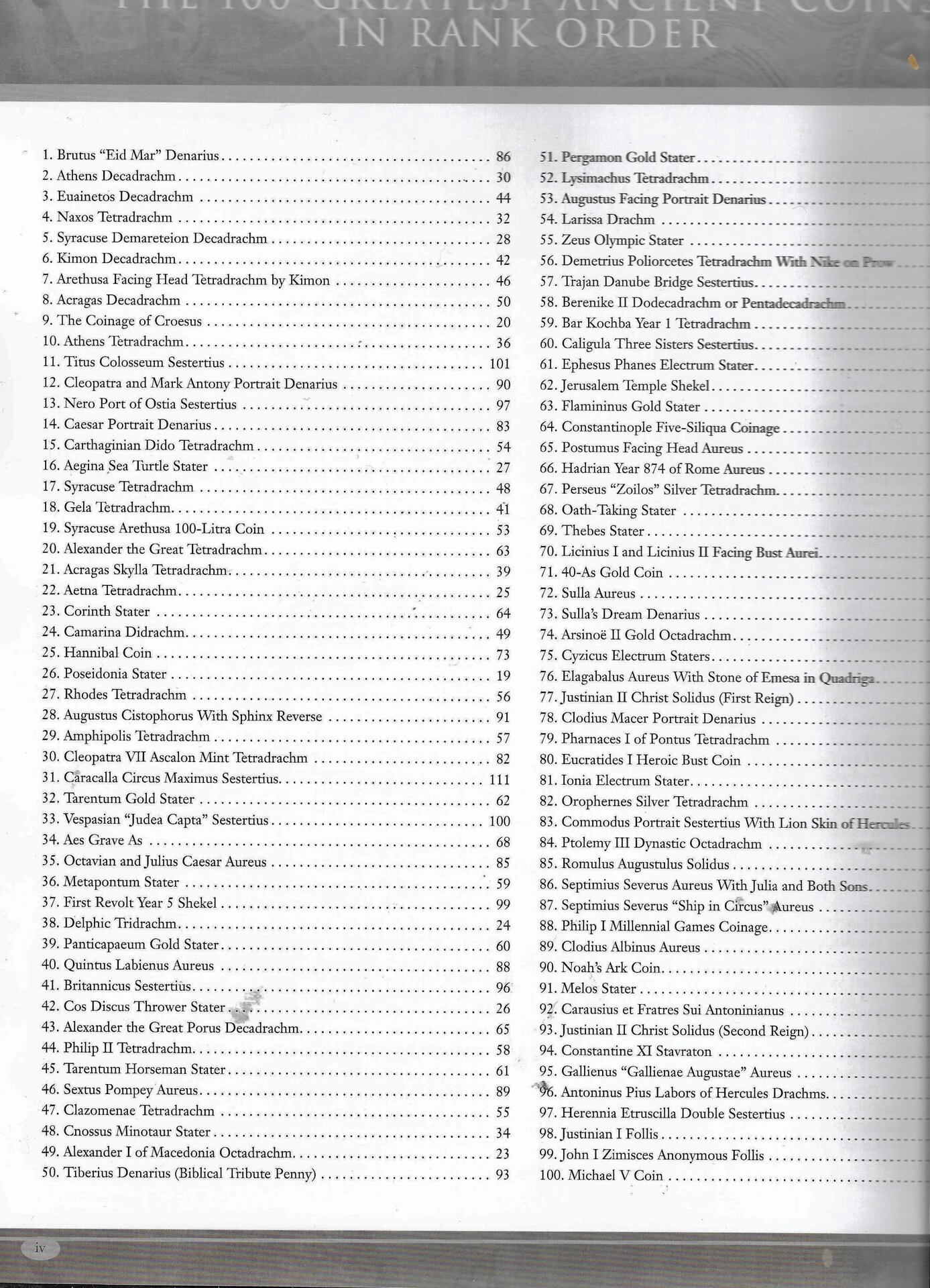 Berk 100 Greatest Ancient Coins Table of Contents.jpg