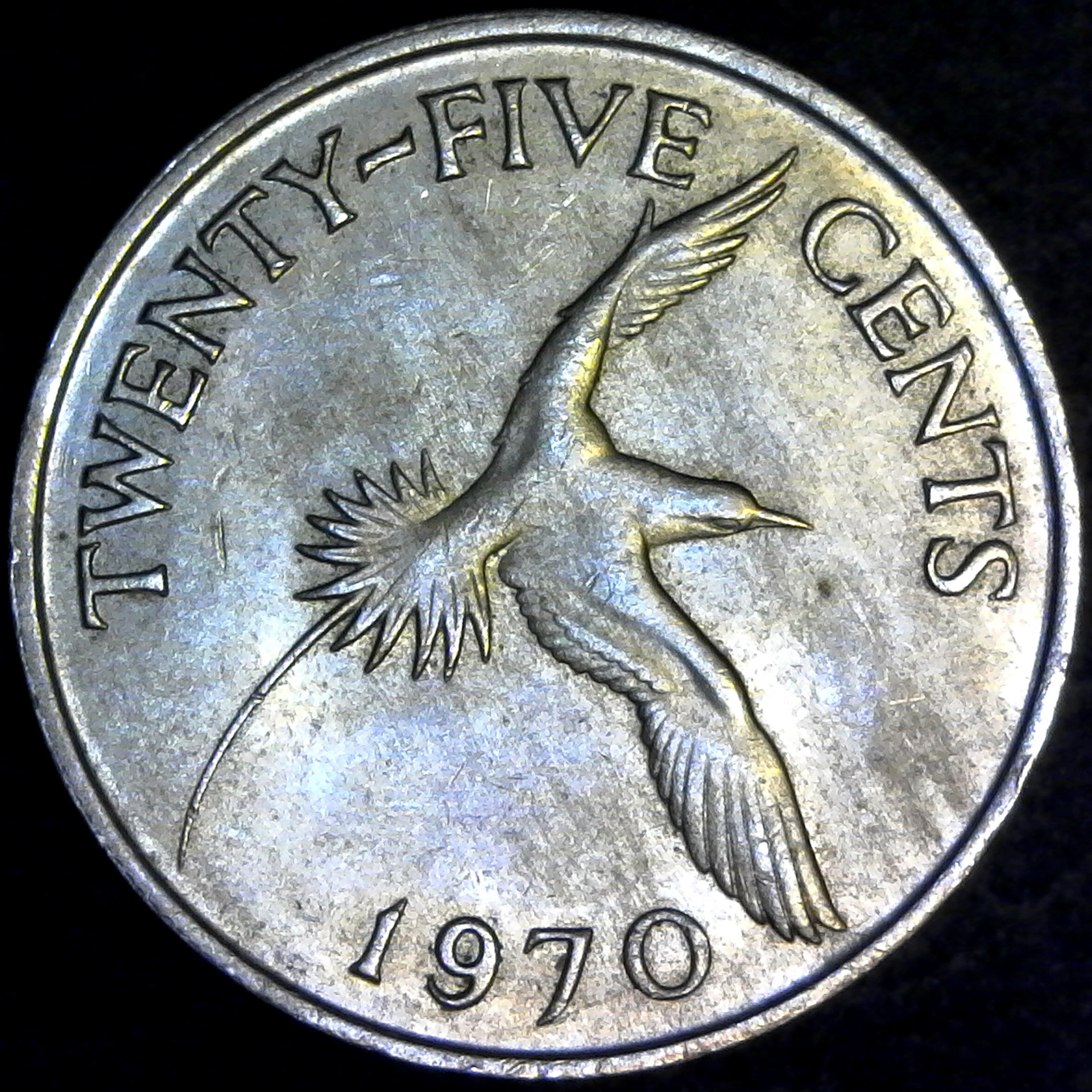 Bermuda Twenty Five Cents 1970 rev.jpg