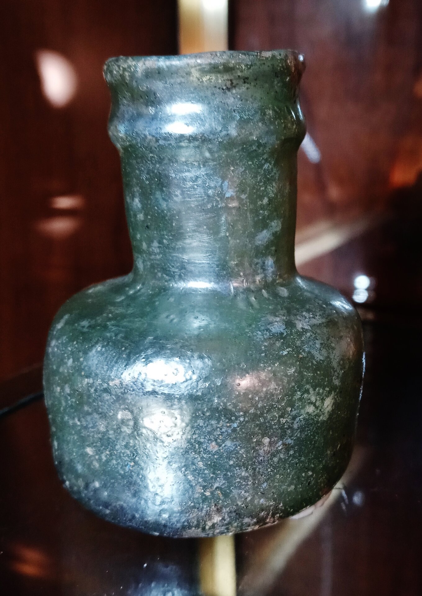 Blue Roman glass jar 1.jpg