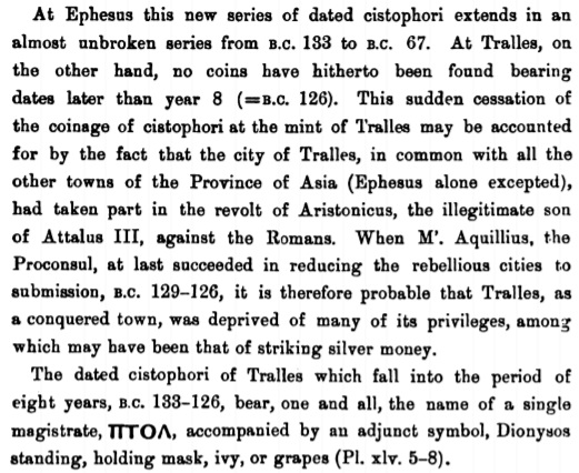BMC Lydia p. cxxxvii re Tralles excerpt 1.jpg