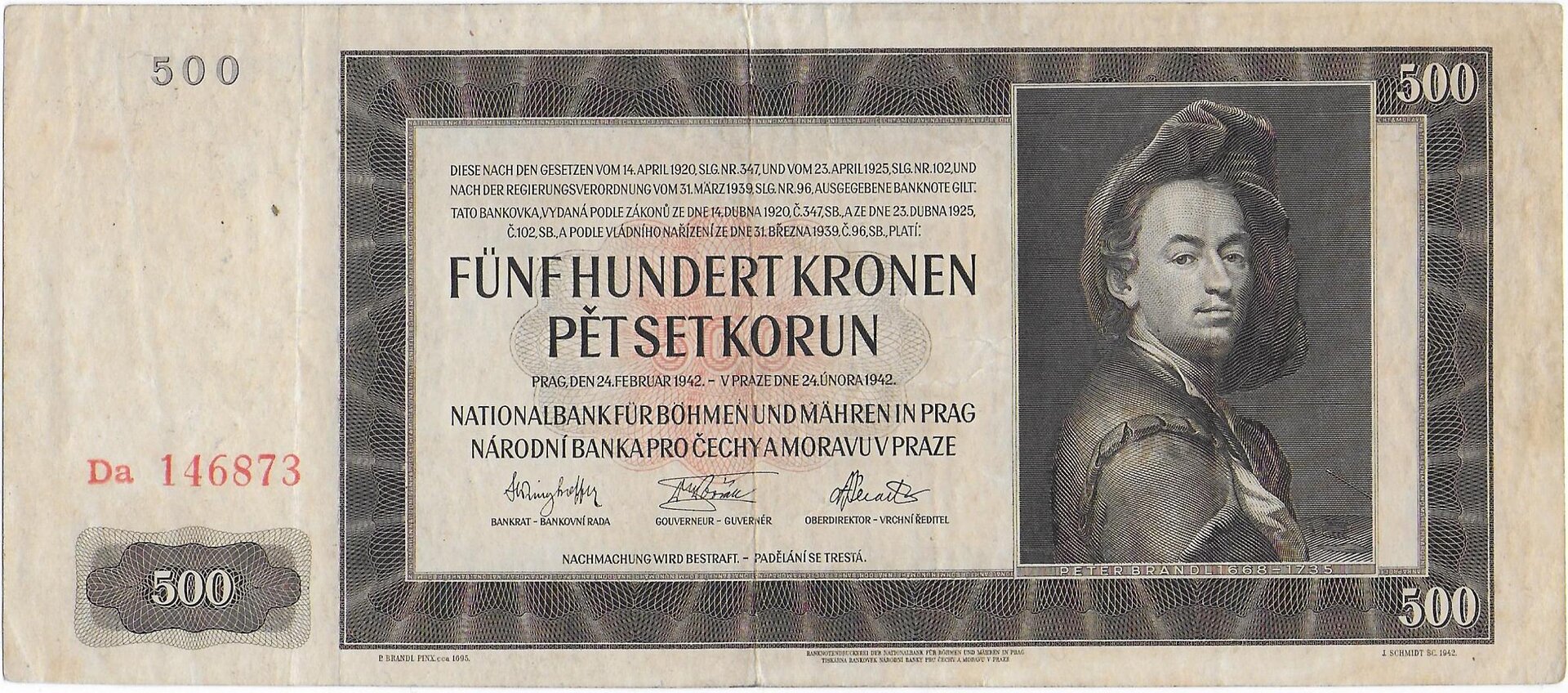 Bohemia Moravia 500 Korun  front.jpg