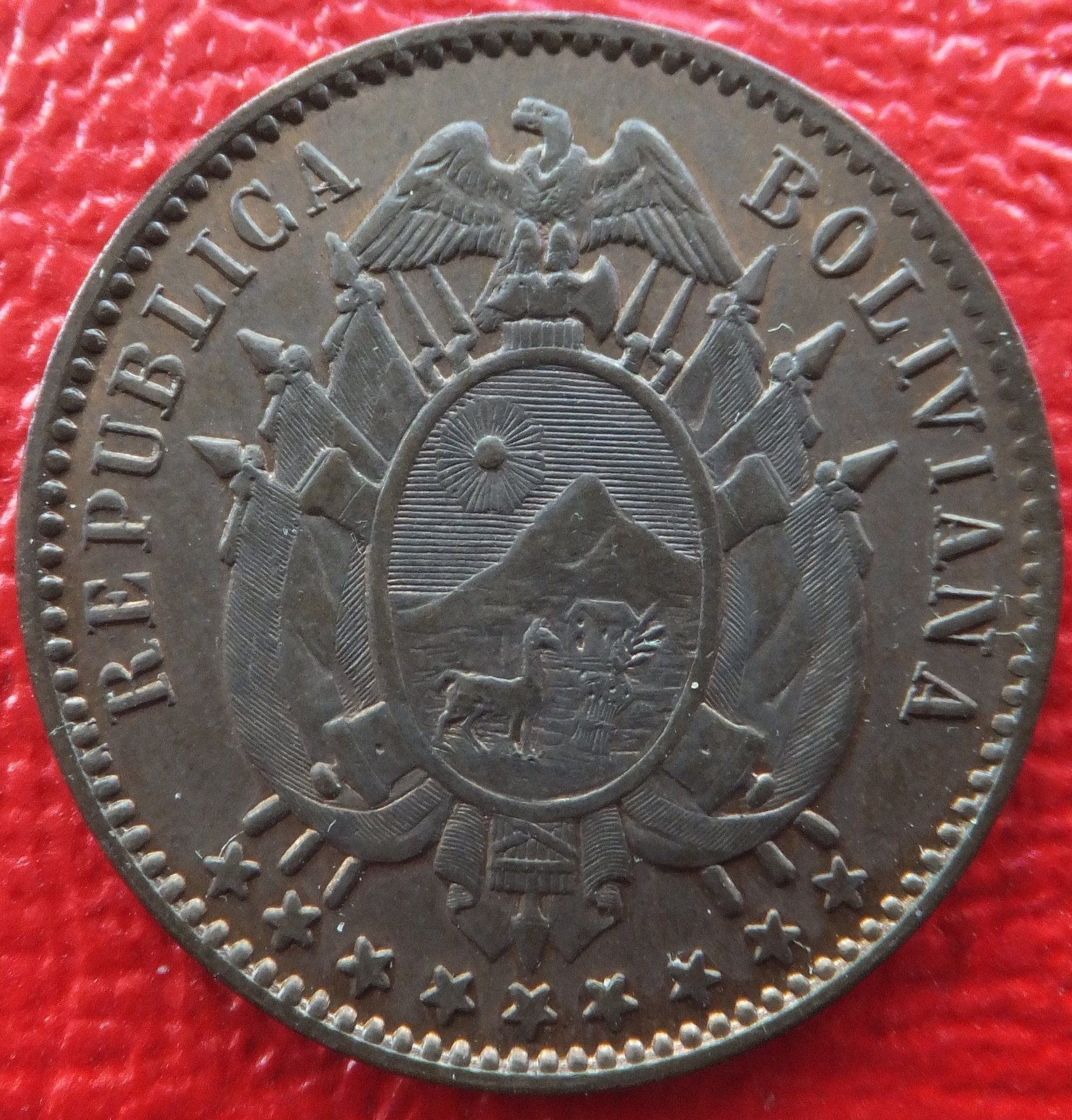 Bolivia 1 centavo 1883 essai (1).JPG