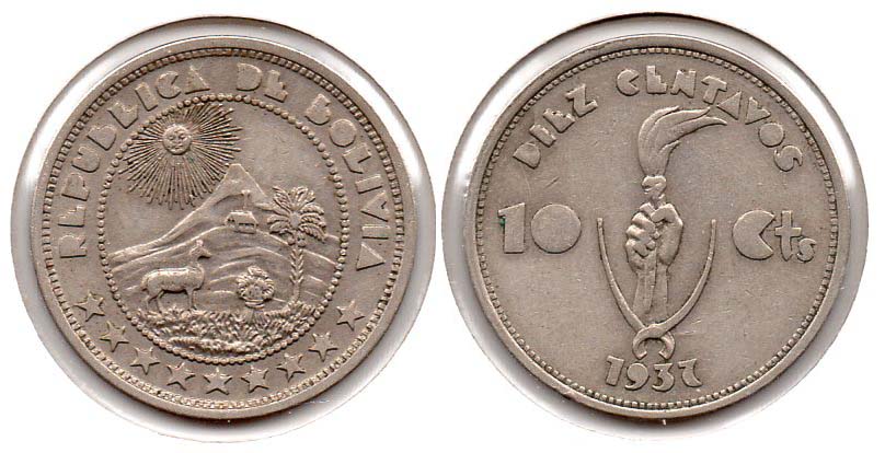 Bolivia - 10 Centavos - 1937.jpg