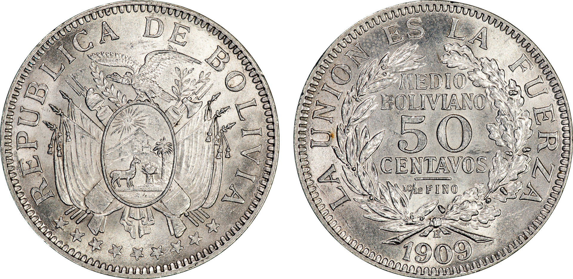 Bolivia - 1909 H 50 Centavos.jpg