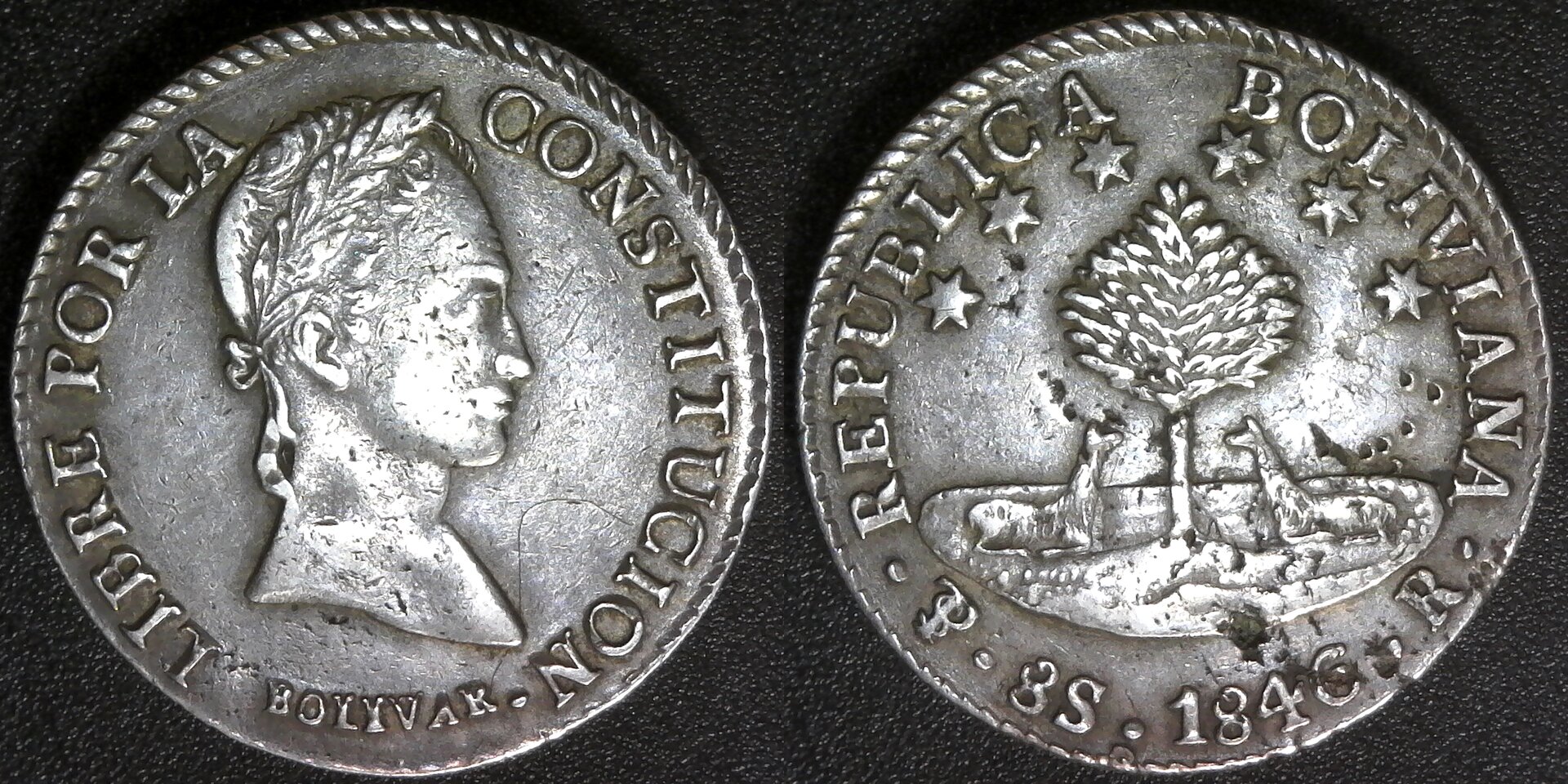 Bolivia 8 Soles 1846 R obv-side.jpg