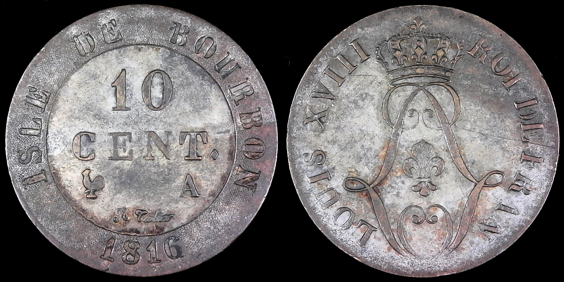 Bourbon Island  10 centimes 1816 obv-side.jpg