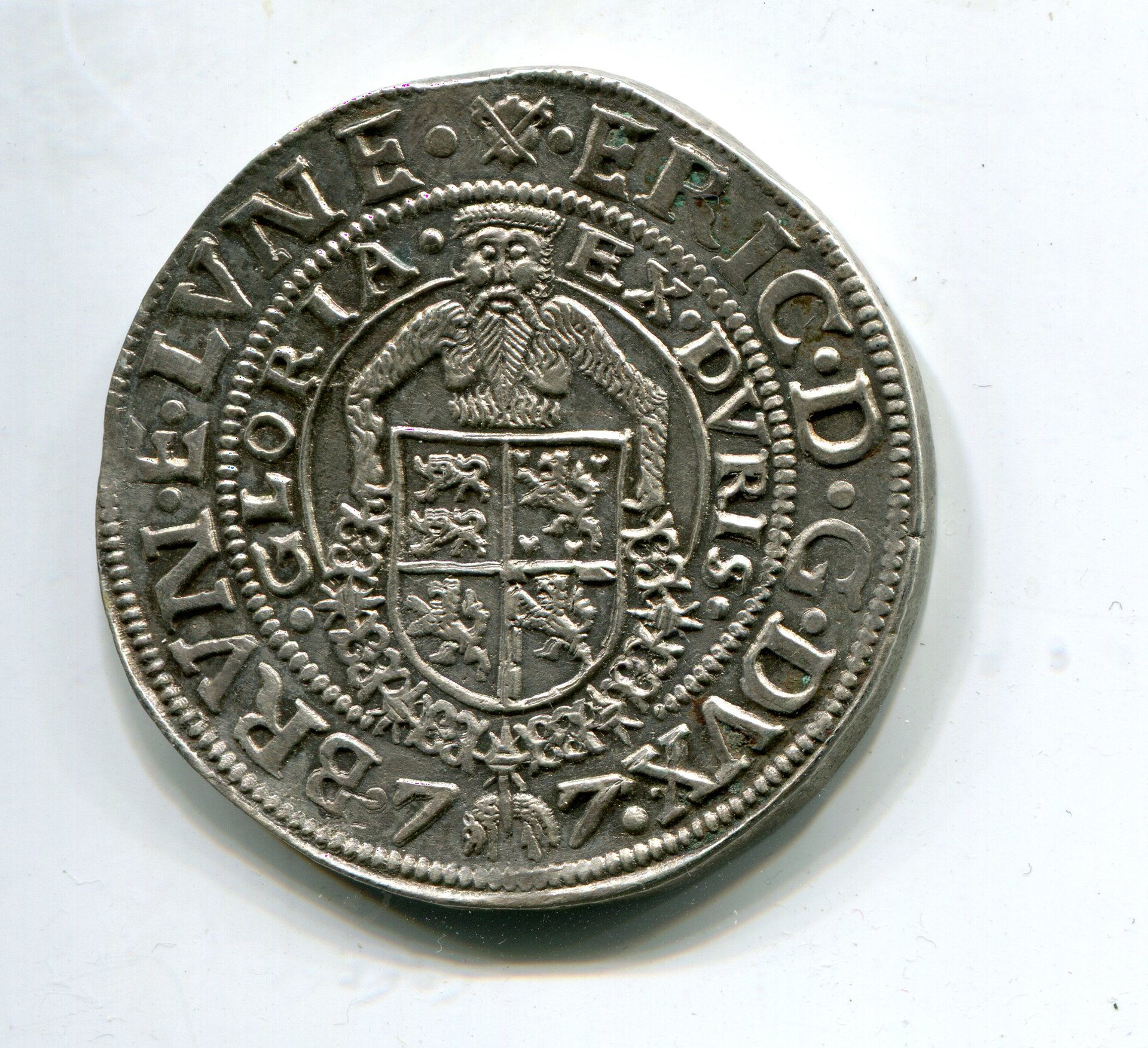 Br-Lun-Cal Erich II Taler 24 Gr 1577 LD obv 177.jpg