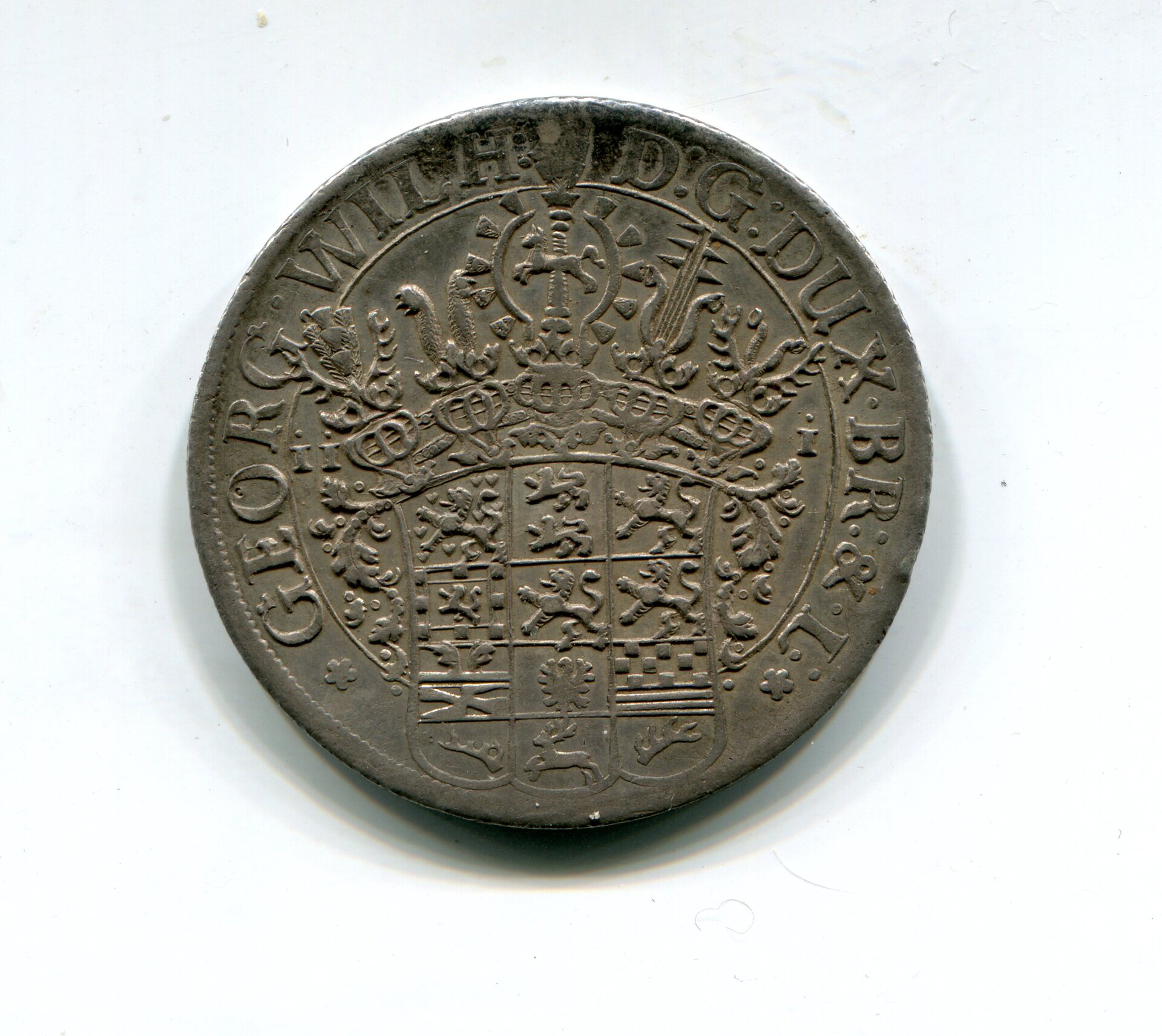 Br-Lun-Celle Georg Wilhelm Taler 1691 LD obv 536.jpg