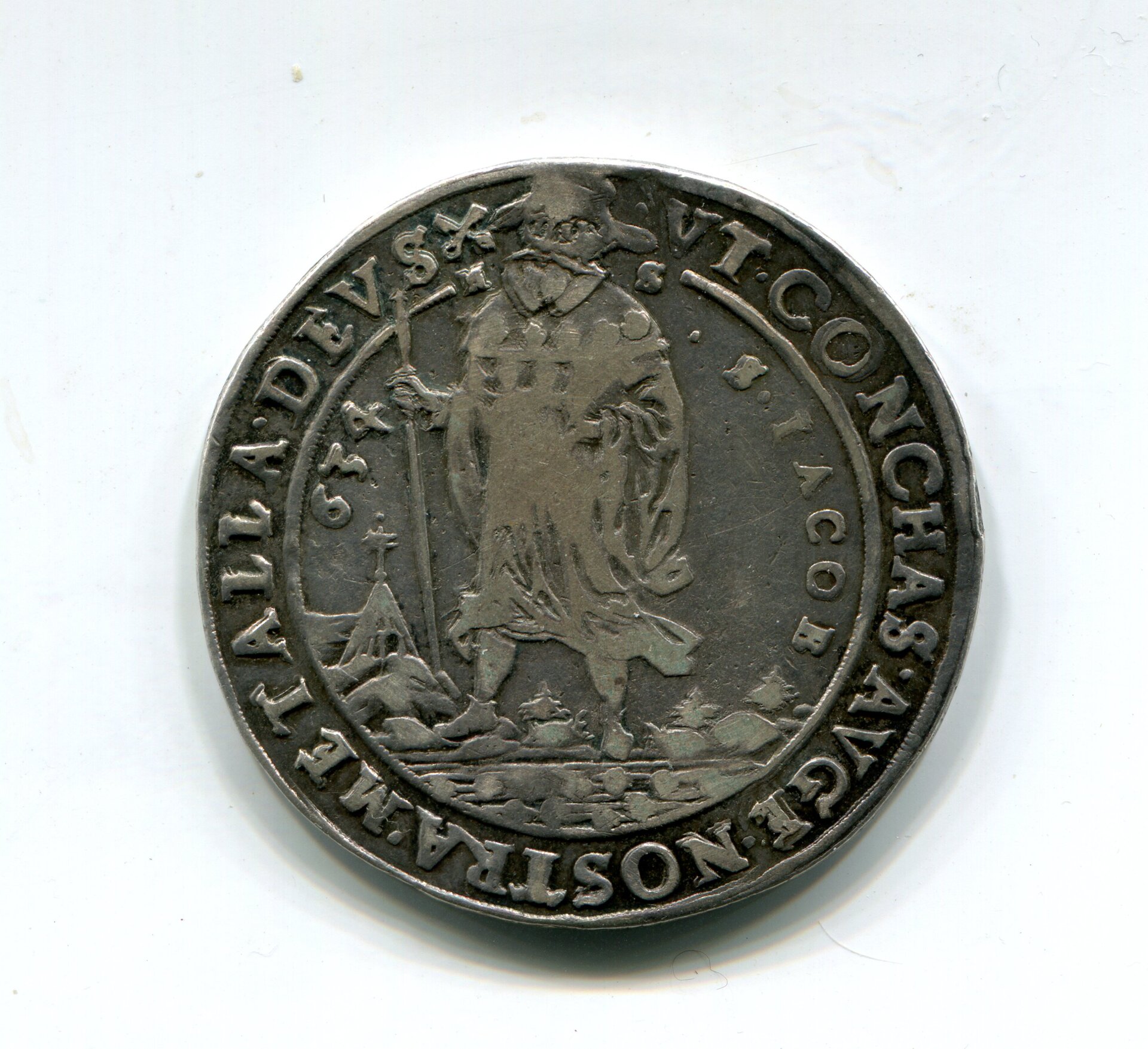 Br-Wolfenbuttel Friedrich Ulrich Taler St Jacob 1634 LD rev 528.jpg