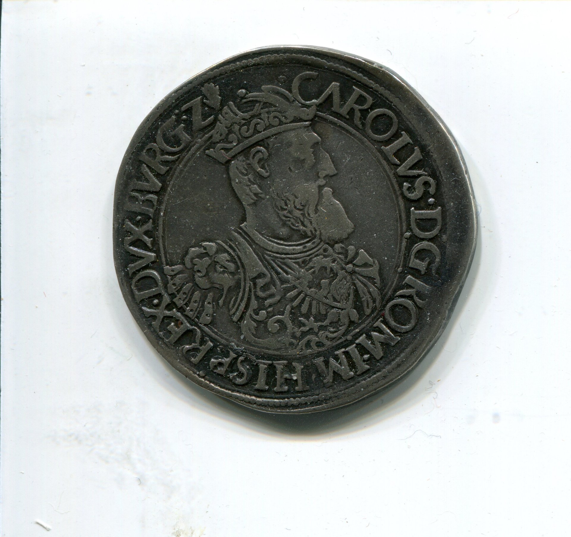 Brabant Chas V Karolus Gulden Florin 1st type nd LD obv 885.jpg
