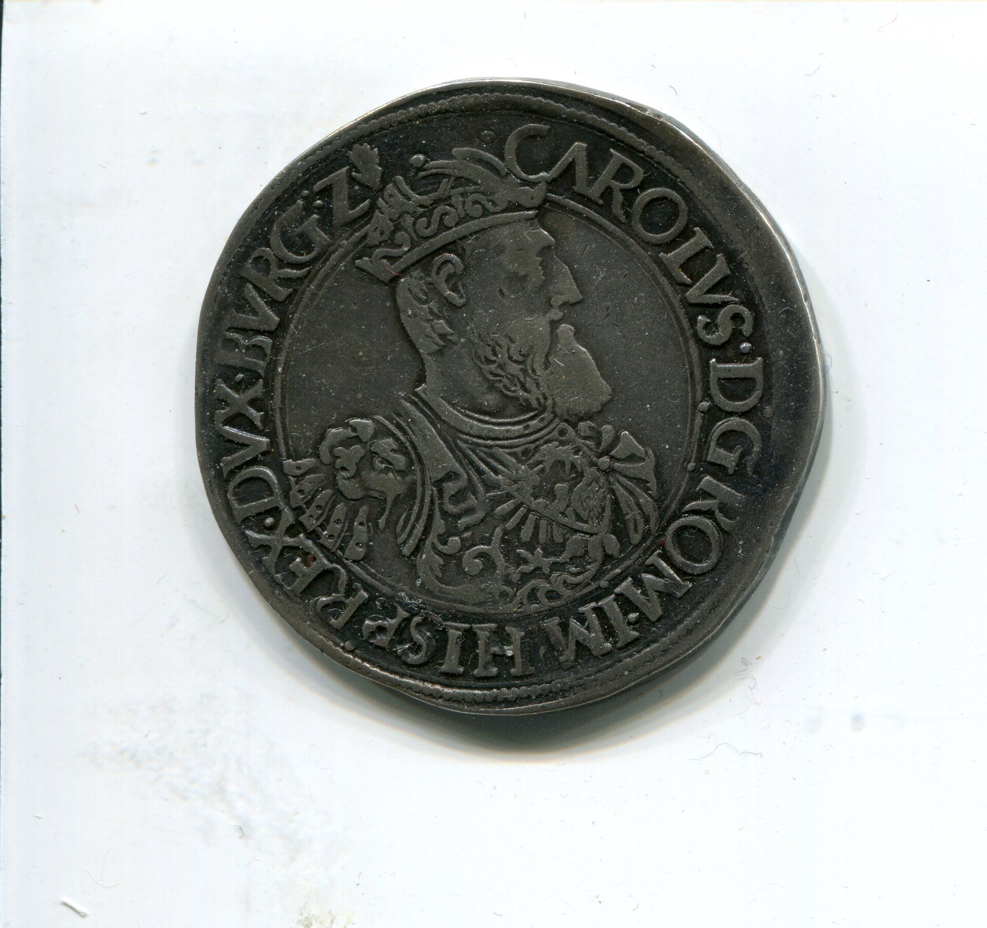 Brabant Chas V Karolus Gulden Florin 1st type nd LD obv 885.jpg