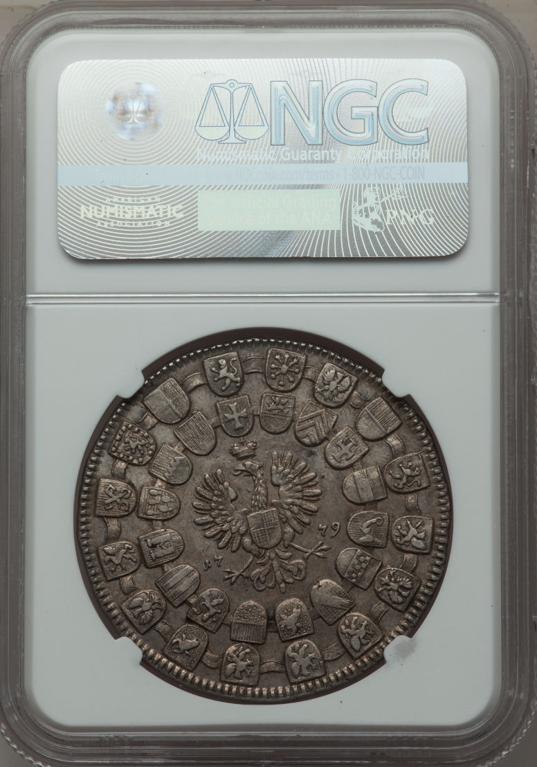 Brandenburg-Ansbach. Alexander Taler 1779-G XF45 NGC, rear (1).jpg