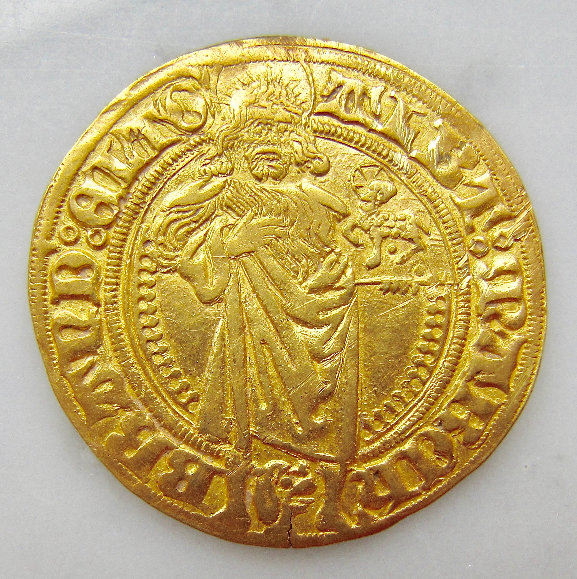 Brandenburg Franken goldgulden example 2 OBV1N  - 1.jpg