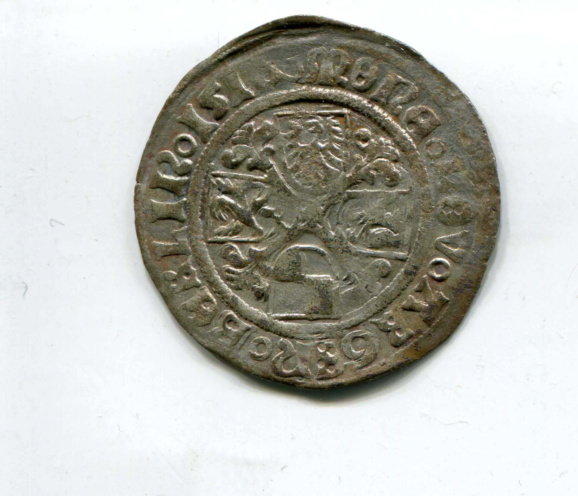 Brandenburg Joachim I alone Groschen 1517 rev 403.jpg