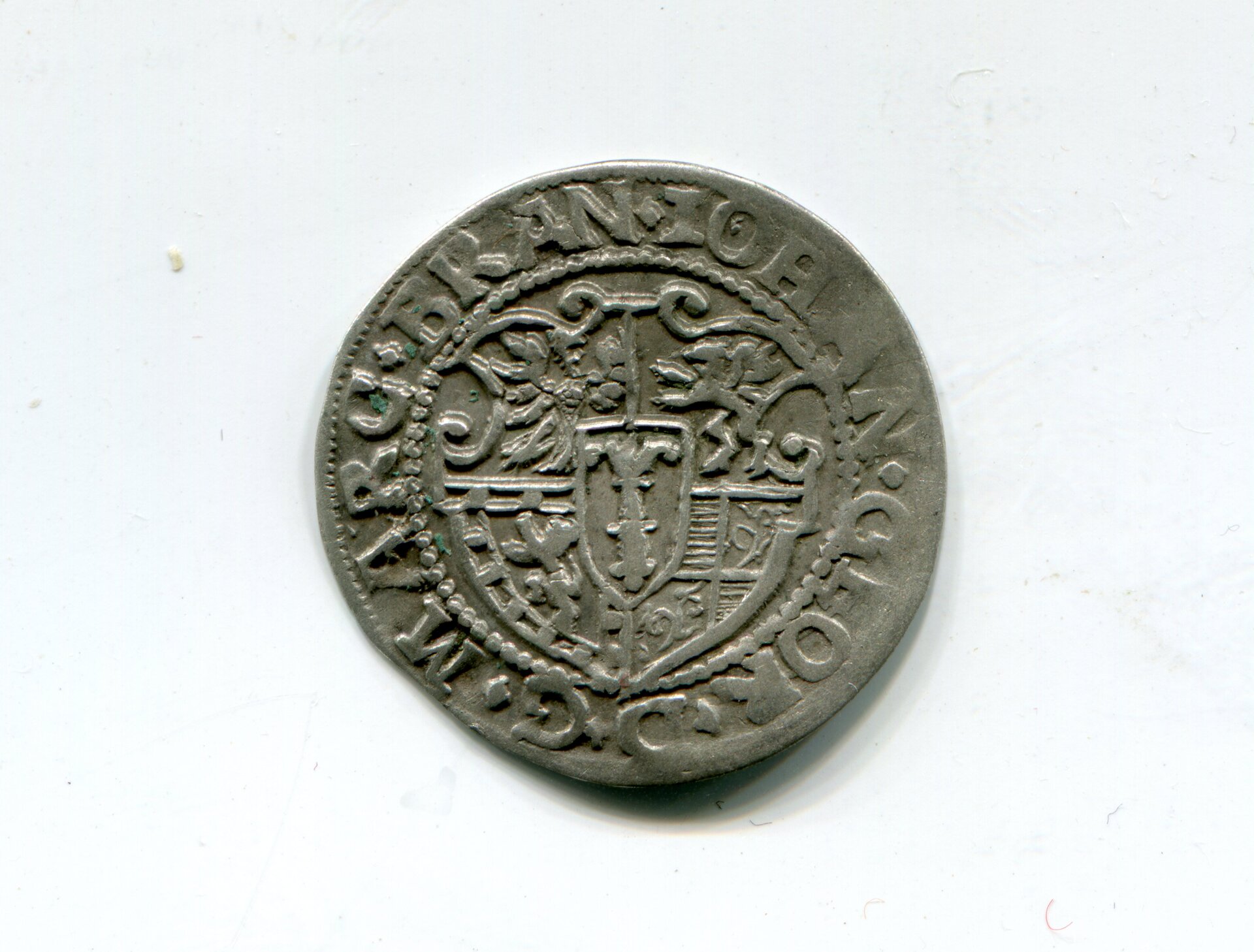 Brandenburg Johann Georg Groschen One 21st Taler 1573 obv 410.jpg