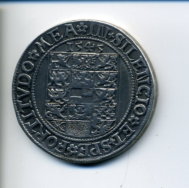 Brandenburg-Kustrin Johann Taler 1545 rev 040.jpg