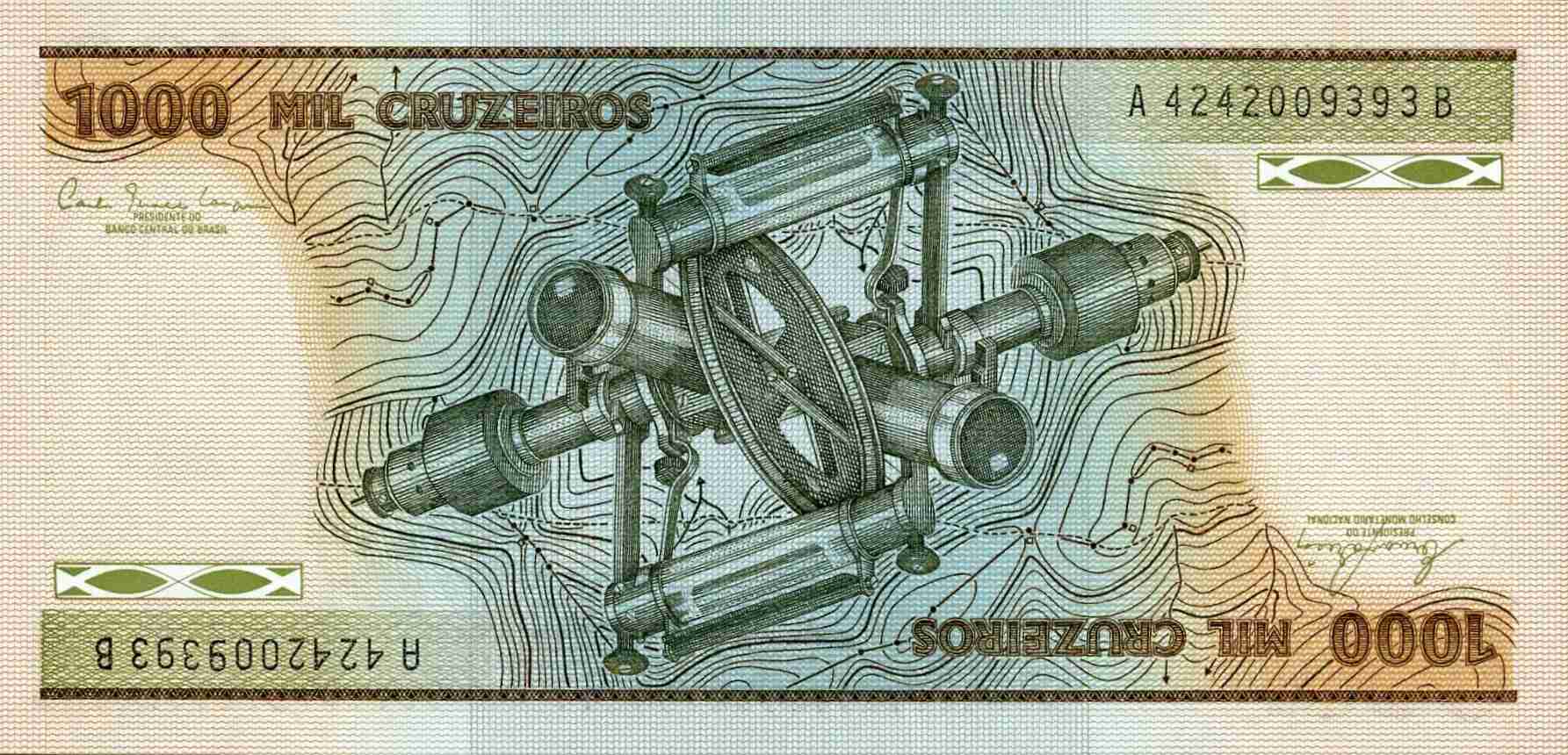 Brazil 1000 Cruzeiros 1981 P 201a back (2).jpg