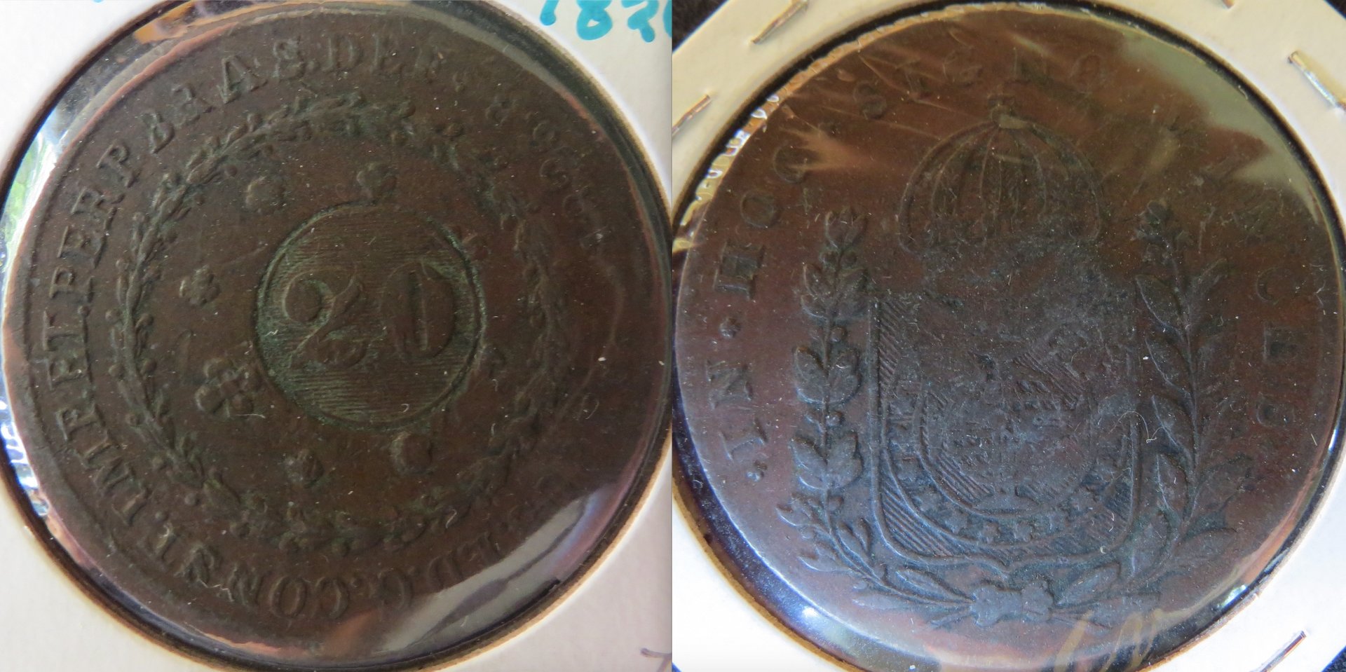 Brazil 40:20 Réis 1826 1835 Counterstamp.jpeg
