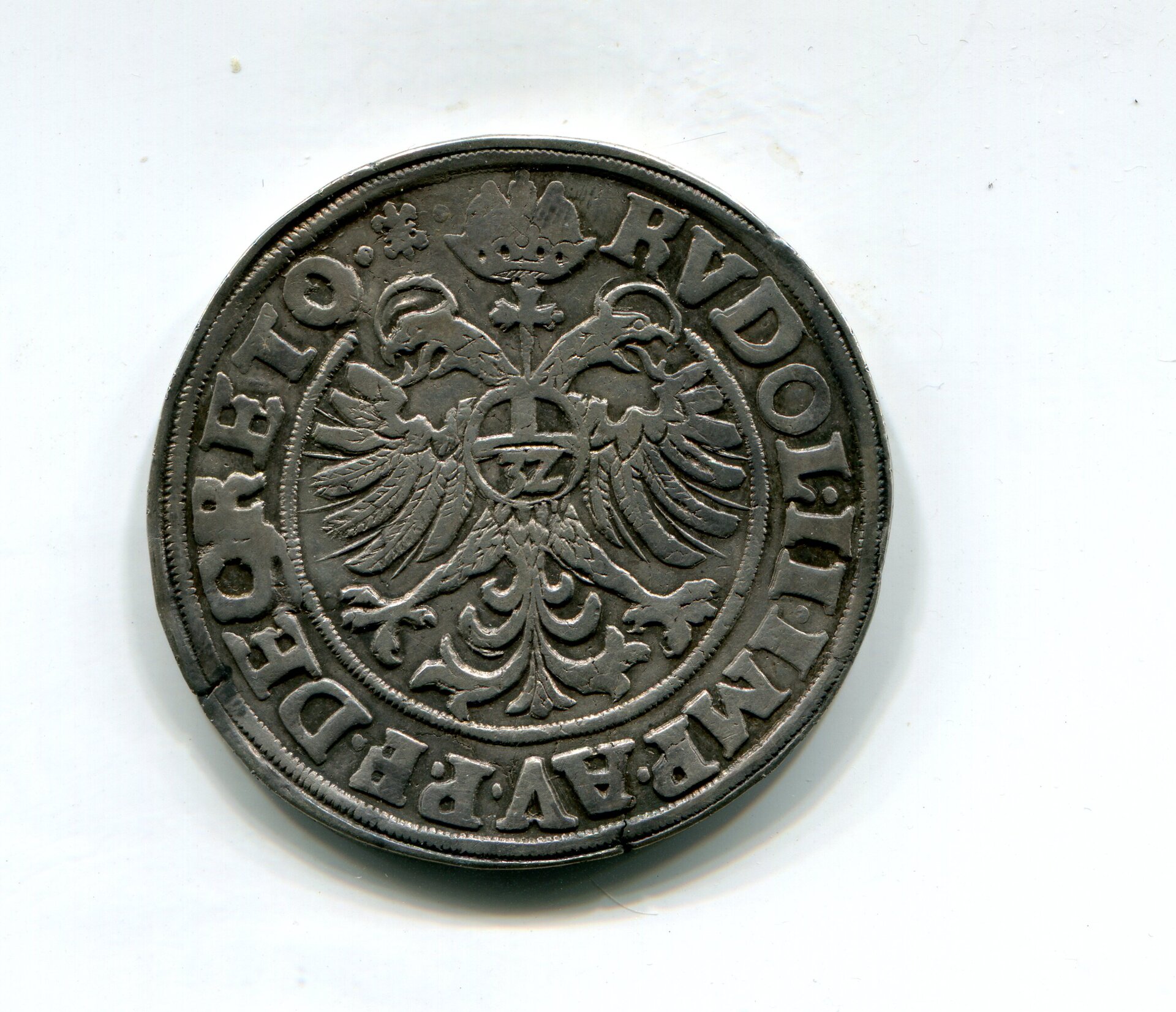 Bremen Abish Heinrich III v Lauenberg Taler 32 Schilling 1584 LD rev 646.jpg