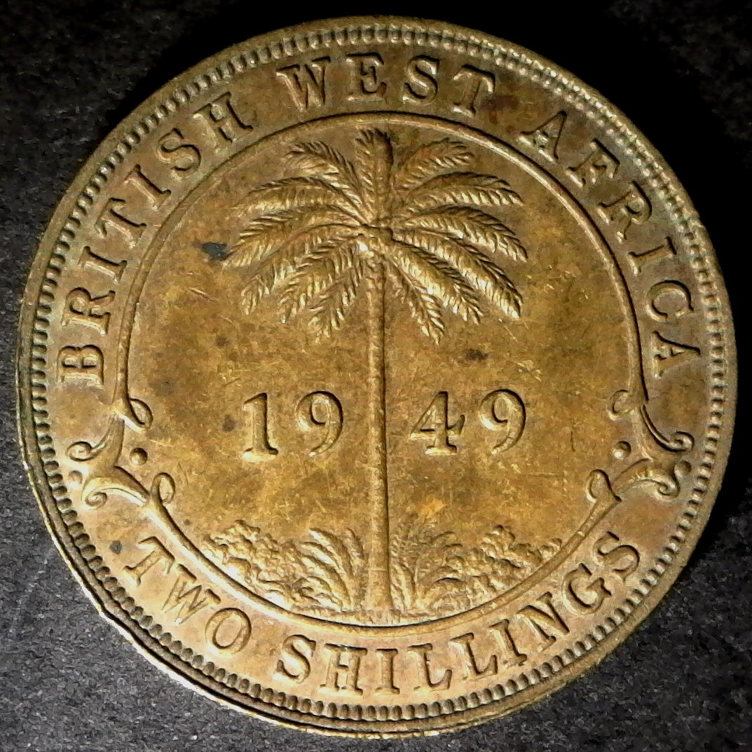 british west Africa 2 Shillings 1949 obv less 10.jpg