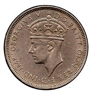 British West Africa - 3 Pence - 1940 KN - Rotate.gif