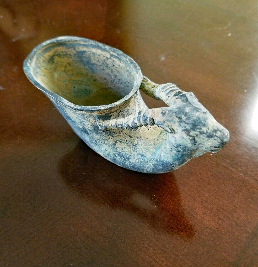 Bronze Rhyton Cup Ibex, possibly Chinese.2.jpg