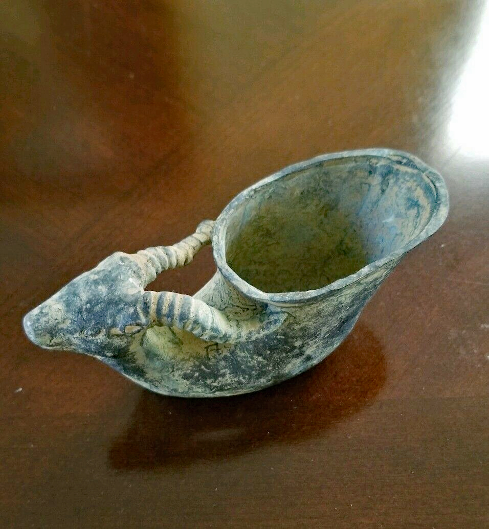 Bronze Rhyton Cup Ibex, possibly Chinese.3.jpg