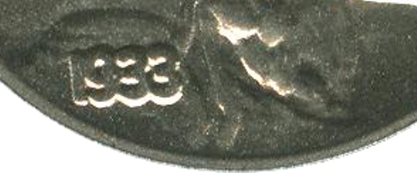 Buffalo 1933 Die Pair 1 Satin Finish Coin Obv-1.jpg