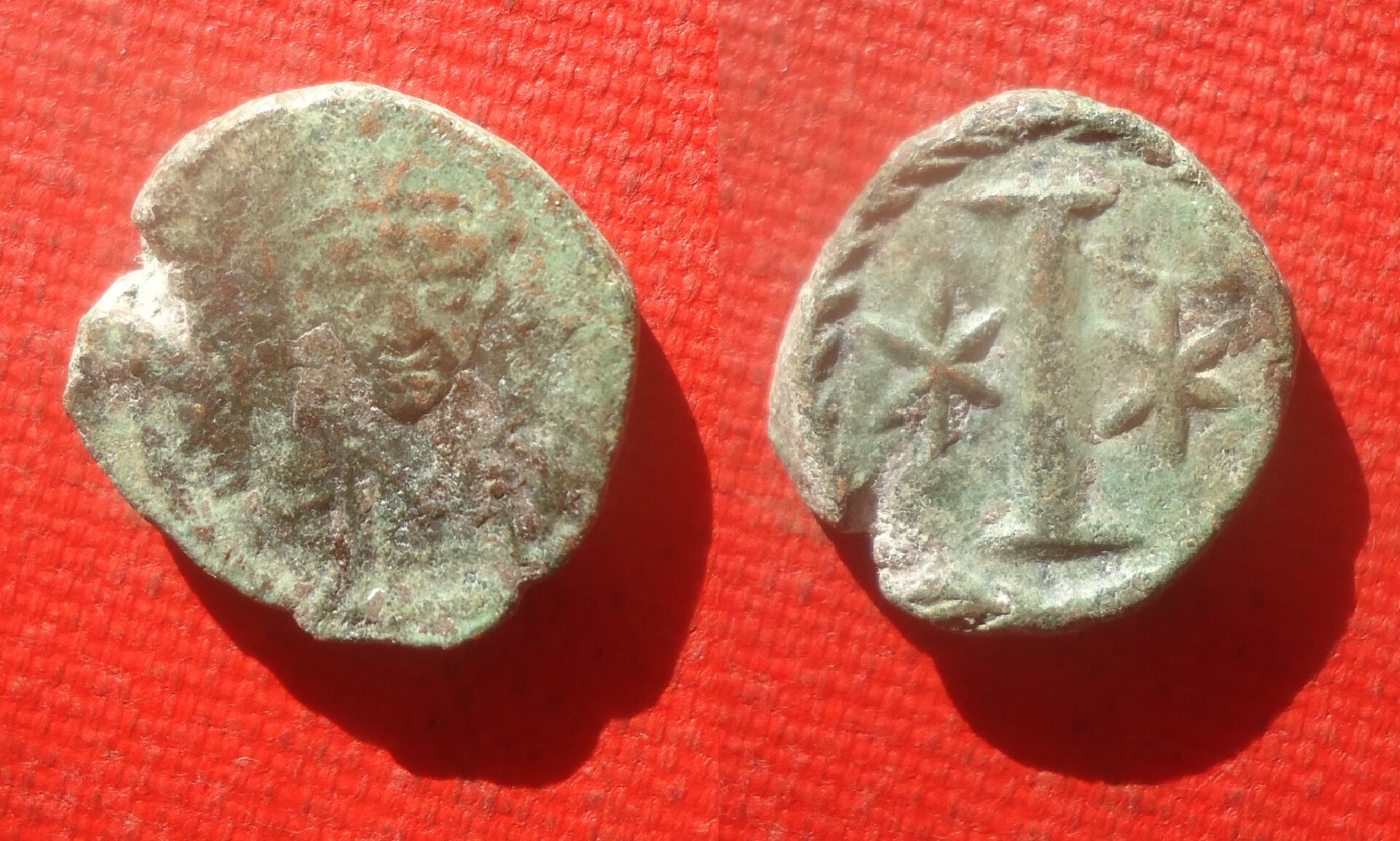 Byz - Justinian I 10 nummi Rome May 2021 (0).jpg