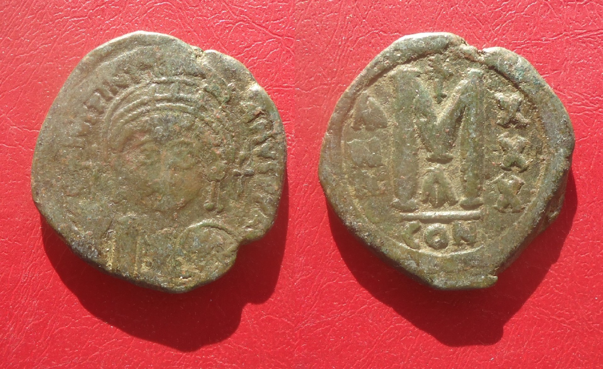 Byz - Justinian I Const follis Dec 2020 (0).jpg