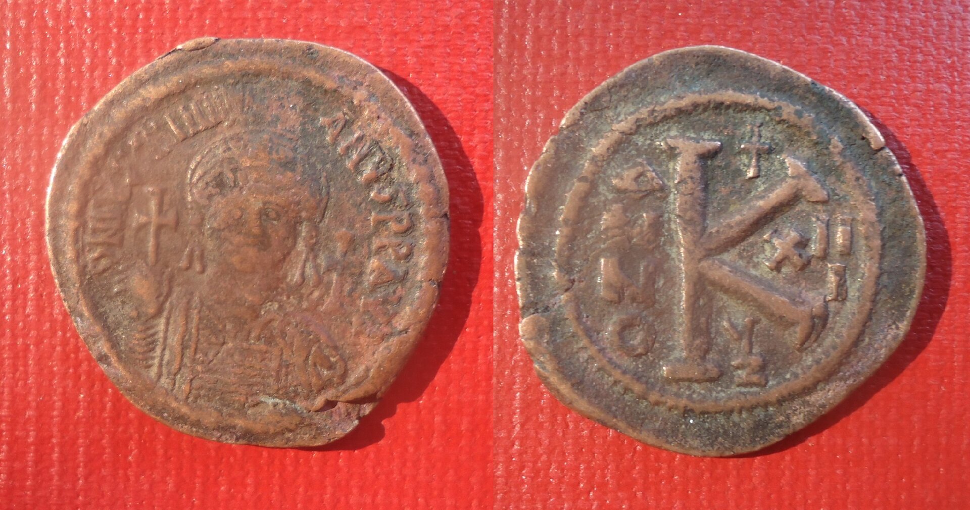 Byz Justinian I - Cyzicus Half Follis Aug 2021 (0).jpg