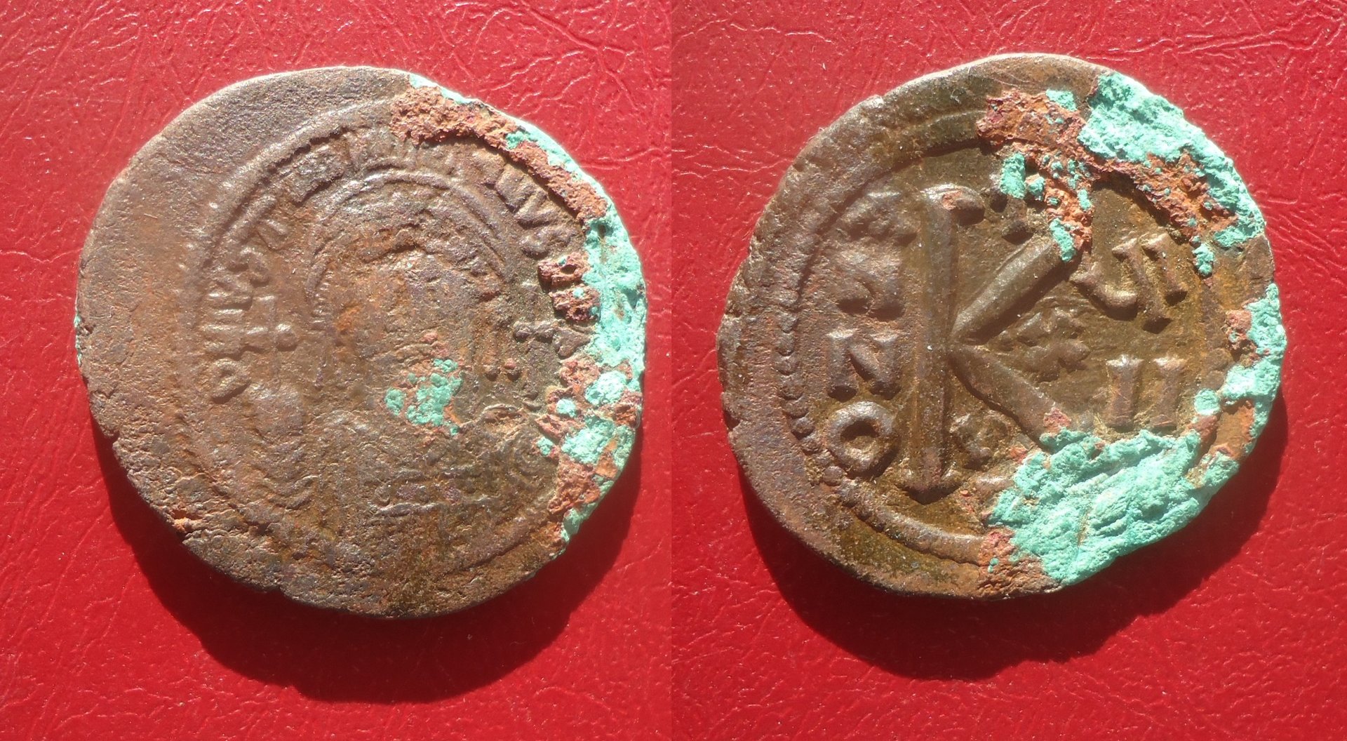 Byz - Justinian I Cyzicus half follis Dec 2020 (0).jpg