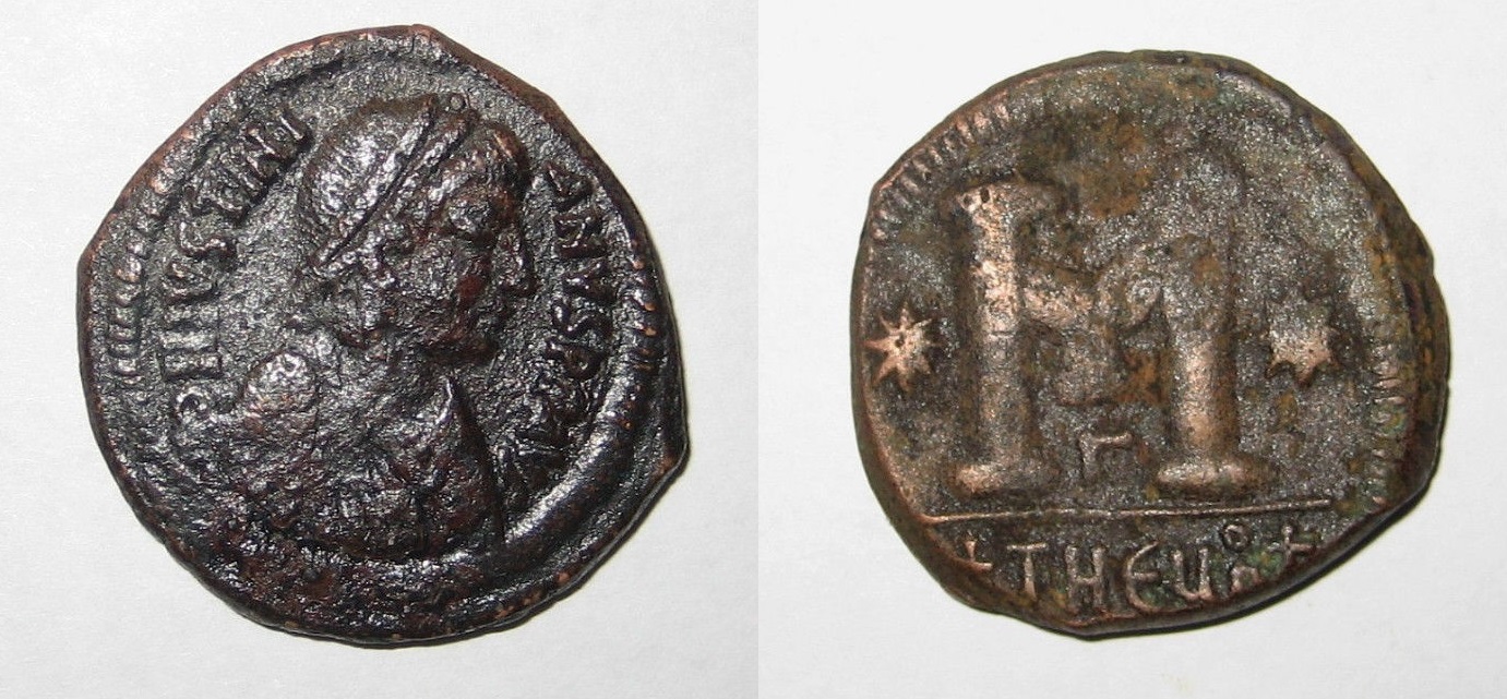 Byz Justinian I - Follis, Antioch $9.99 Dec 13x.jpg