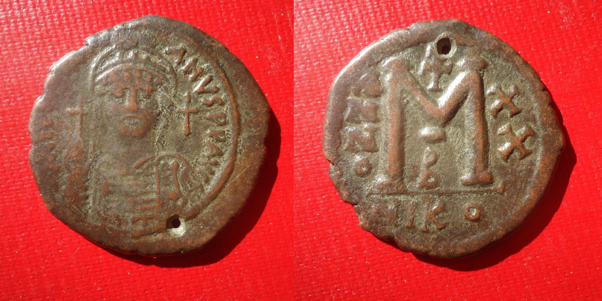 Byz - Justinian I Follis Const Feb 2020 (0).jpg