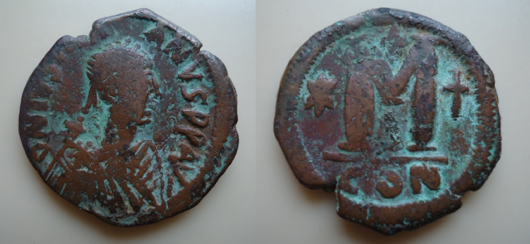 Byzantine - Justinian Follis Jan 18 (0).jpg
