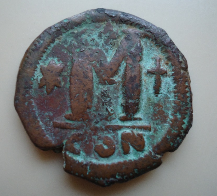 Byzantine - Justinian Follis Jan 18 (2).JPG