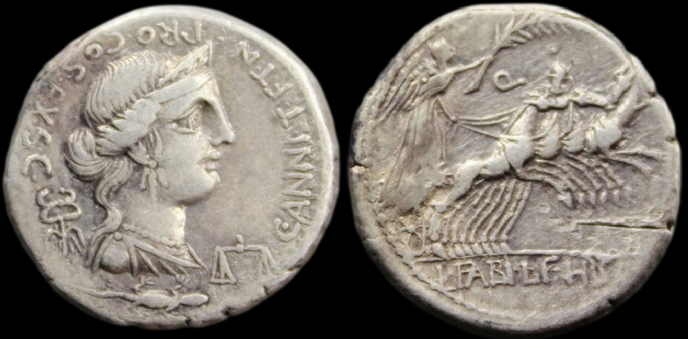 C.ANNIUS AND L.FABIUS HISPANIENSIS DENARIUS.png