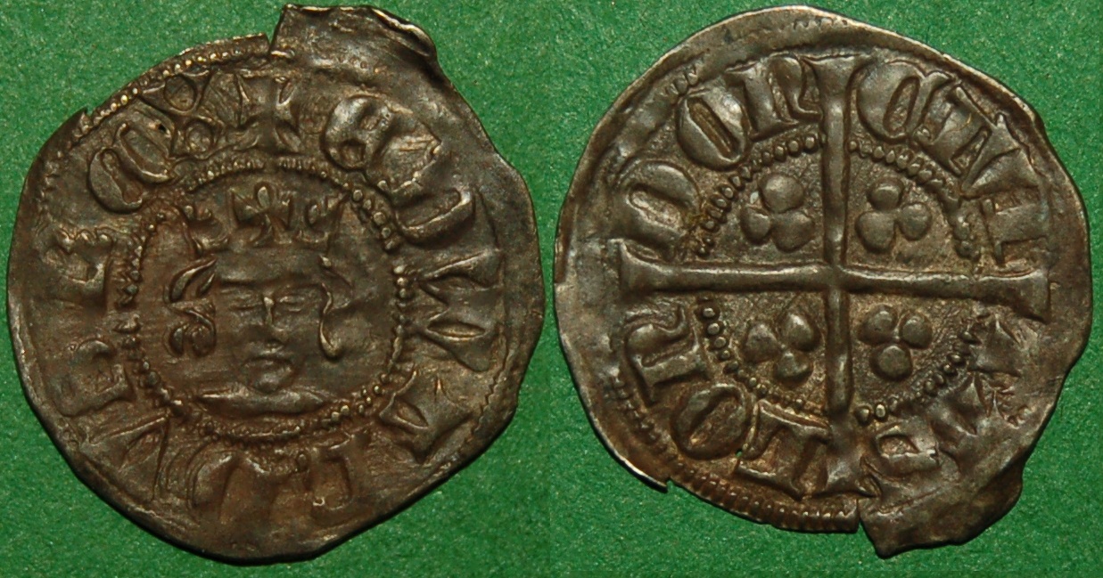 c1310 - Edward III 3rd Coinage Halfpenny.JPG