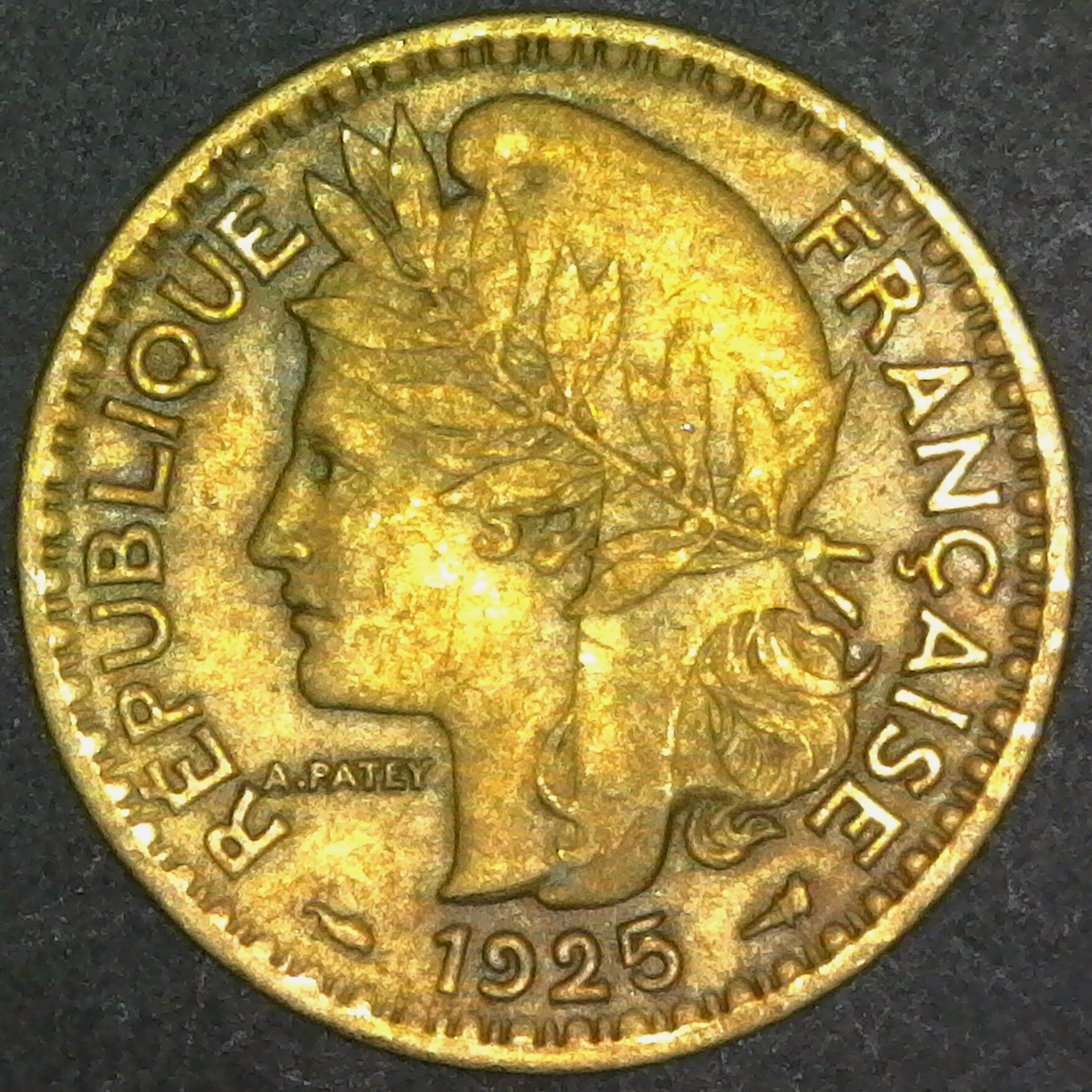 Cameroon 1 Franc 1925 reverse.jpg