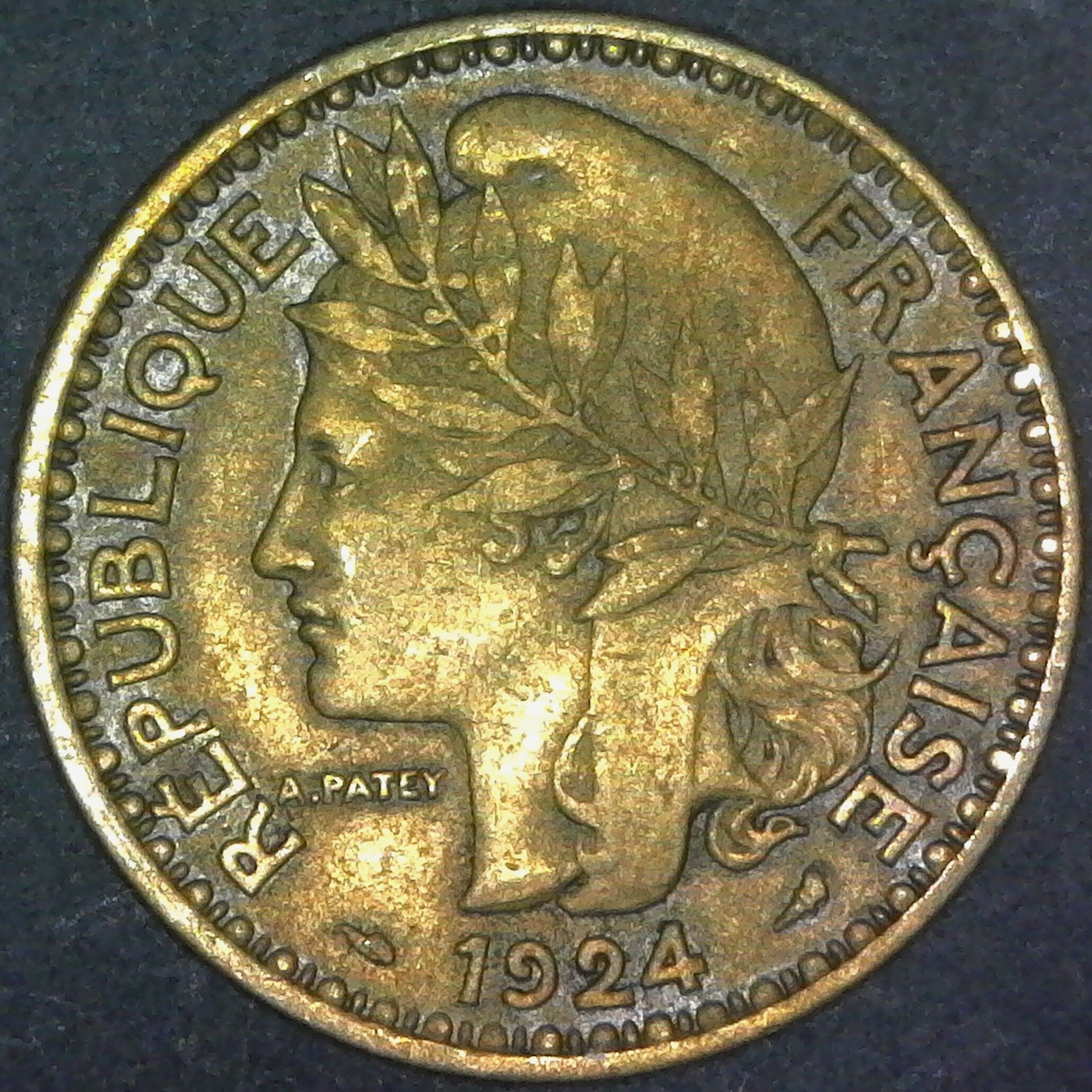 Cameroon 2 Francs 1924 reverse.jpg