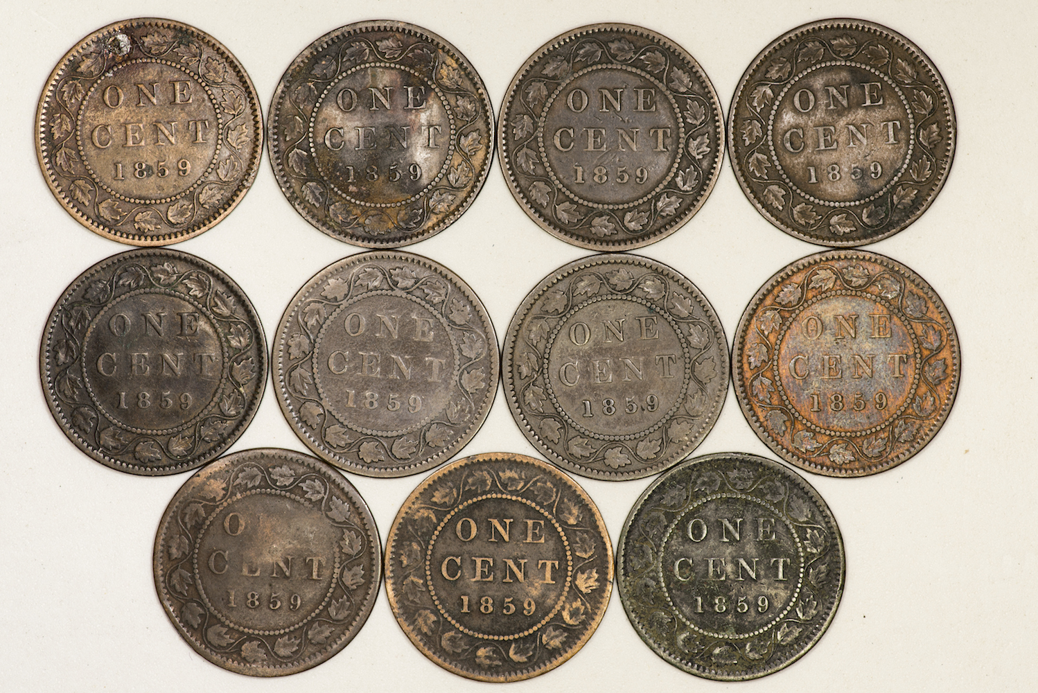 Canada - 1859 Large Cent Lot - Reverse.jpg