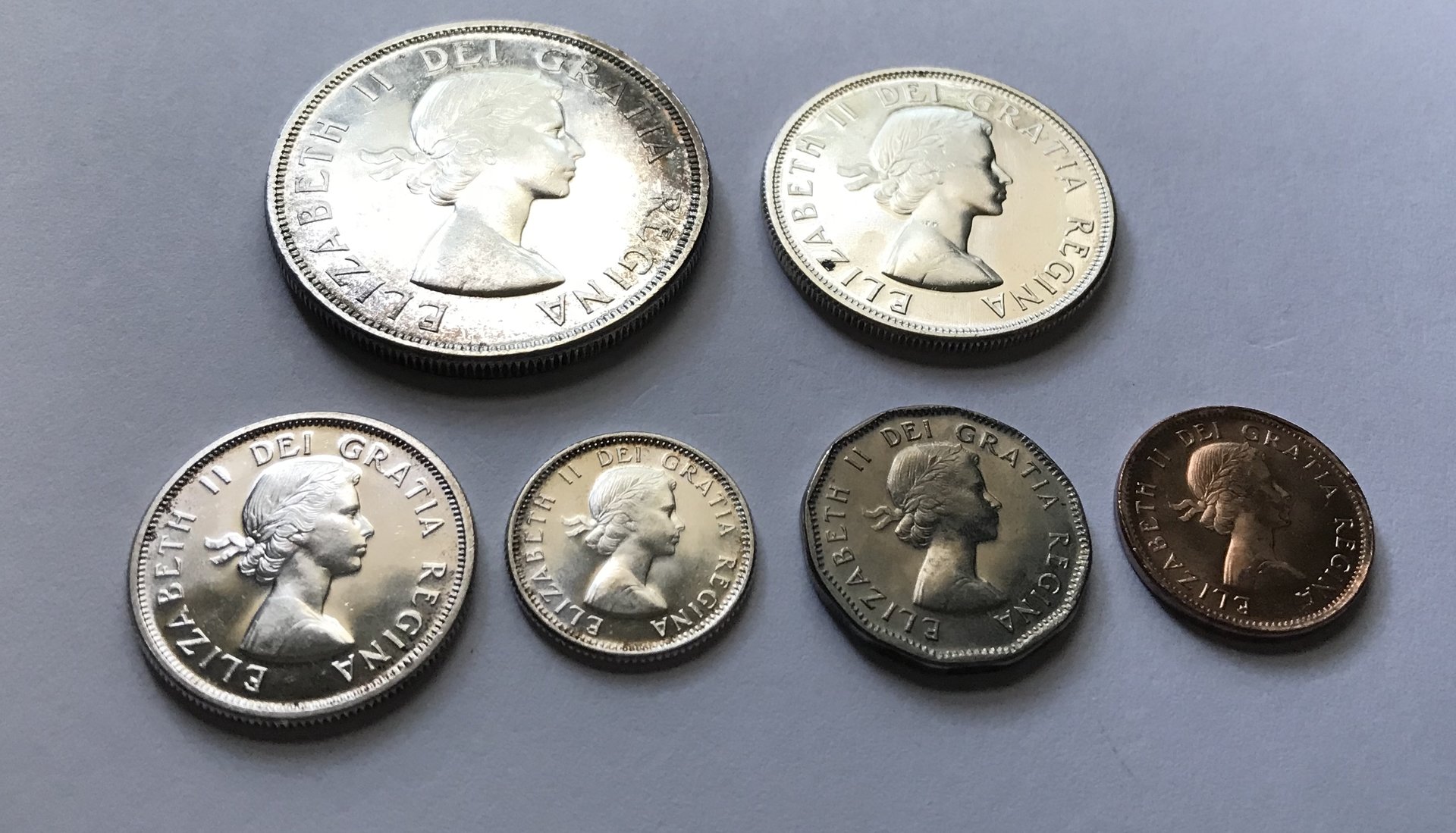 Canada - 1957 Prooflike Set - Obverse.JPG