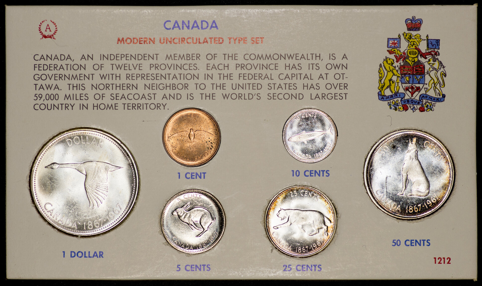 Canada - 1967 Set 1 - Obverse.jpg