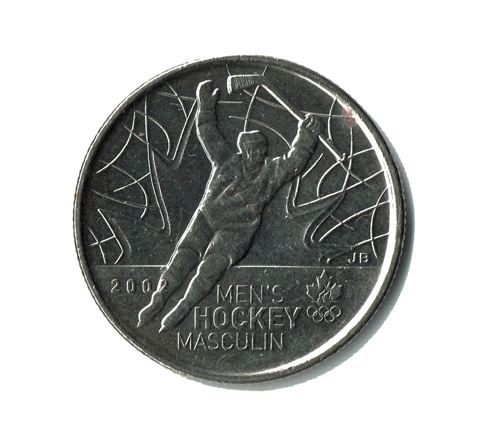 Canada 25 Cents 2009 (Vancourver 2010 Men's Ice Hockey) .jpg