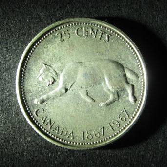 Canada 25 cents obverse1967.JPG